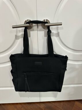 Dagne Dover Large Wade Diaper Tote in Onyx